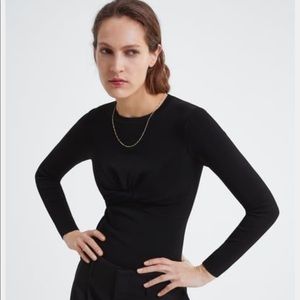 Black Zara top